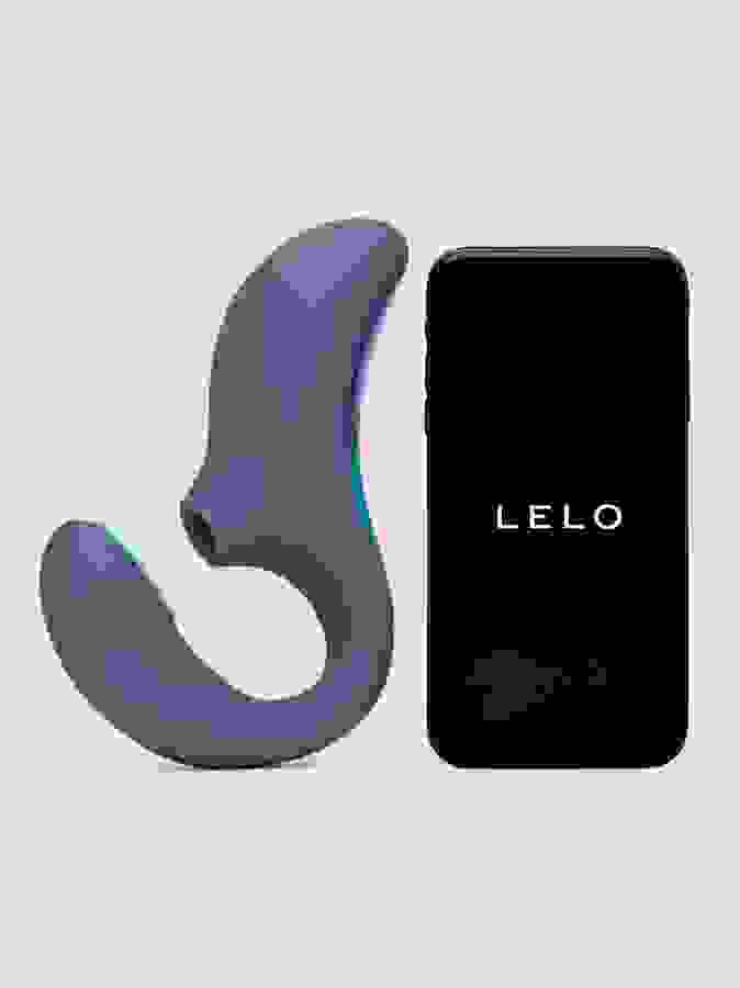 Lelo Enigma Double Sonic App-Controlled A-Spot and Clitoral Stimulator, Purple, hi-res